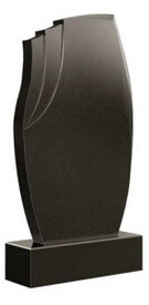 Модель памятника №123 вертикальный, современный, прямоугольный, мужской